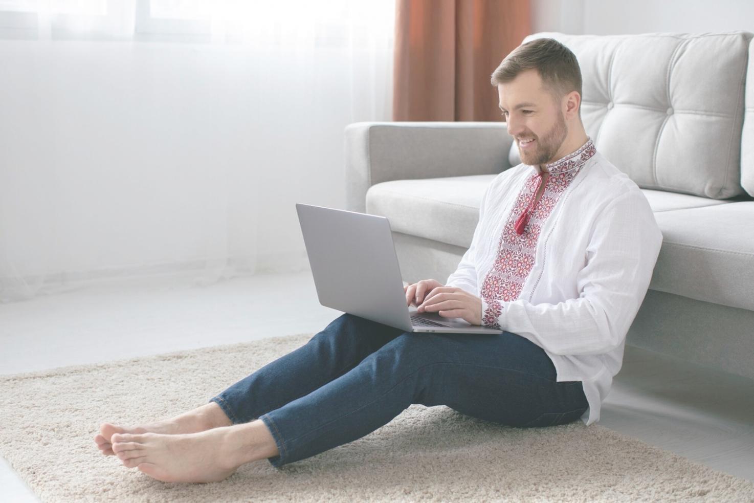 Business owner analyzing cash flow reports